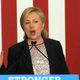 Hillary Clinton speaking at a rally in Warren, Michigan (Screenshot from Fox News)